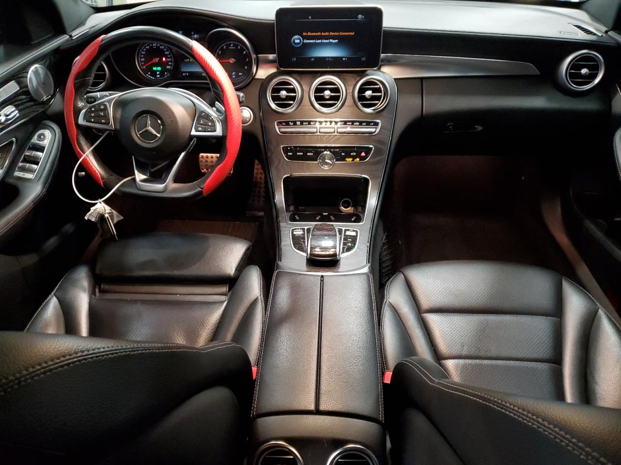2015 Mercedes-Benz C-klasse VIN 55SWF4KB4FU004141 Copart auction photo, rear end damage thumbnail 8