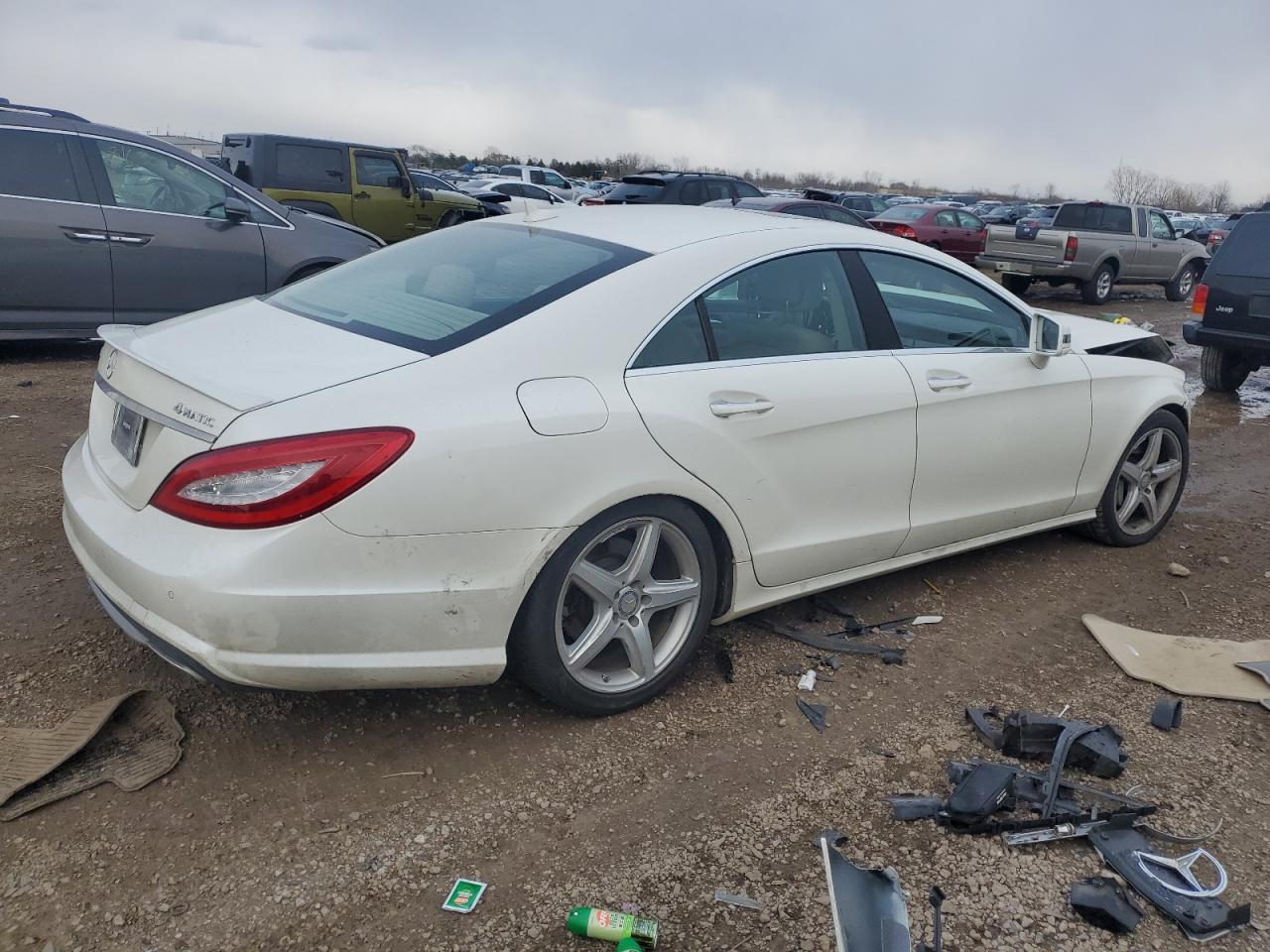 2013 Mercedes-Benz Cls-klasse VIN WDDLJ9BB7DA084997 Copart auction photo, front end damage thumbnail 3