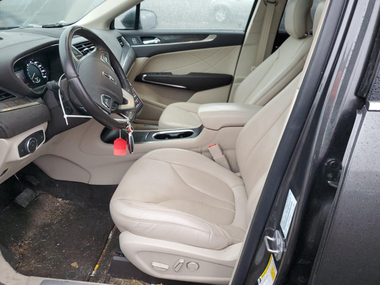 2019 Lincoln MKC VIN 5LMCJ3D99KUL25240 Copart auction photo, front end damage thumbnail 7