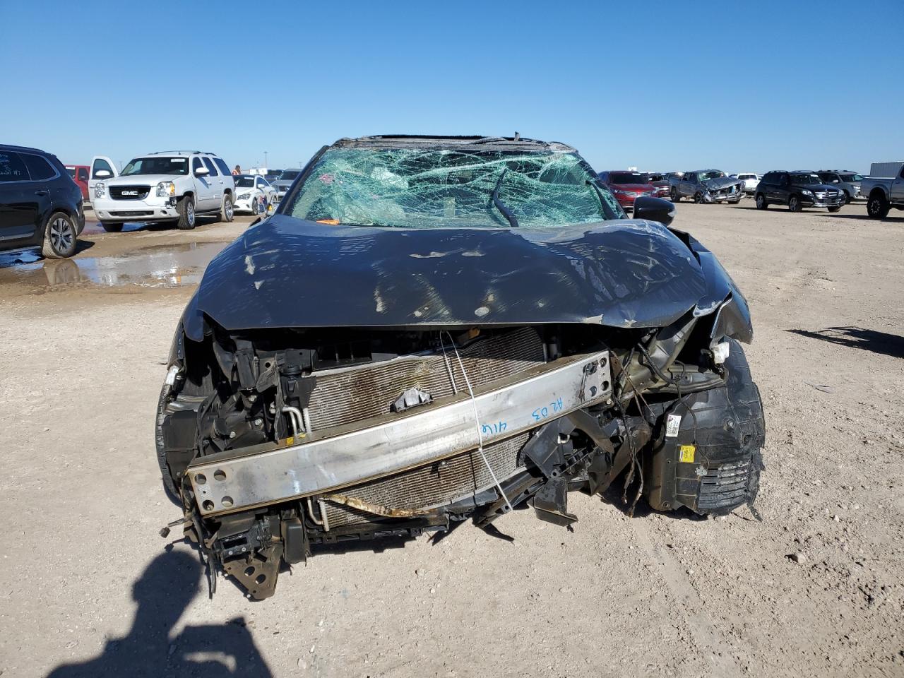 2017 Nissan Maxima VIN 1N4AA6AP2HC449227 Copart auction photo, rollover / all over damage thumbnail 5