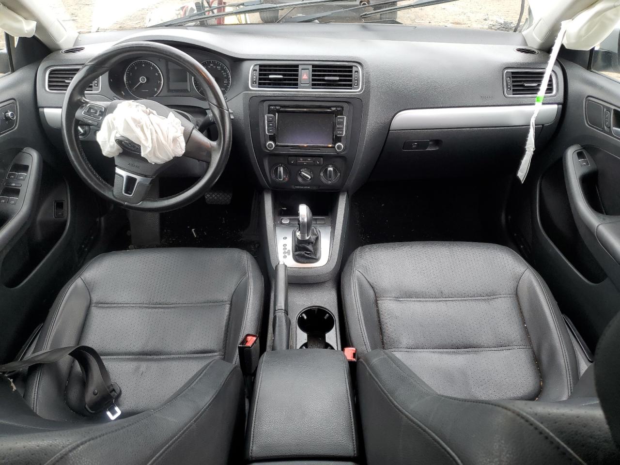 2014 Volkswagen Jetta VIN 3VWD17AJ6EM419051 Copart auction photo, front end / side damage thumbnail 8