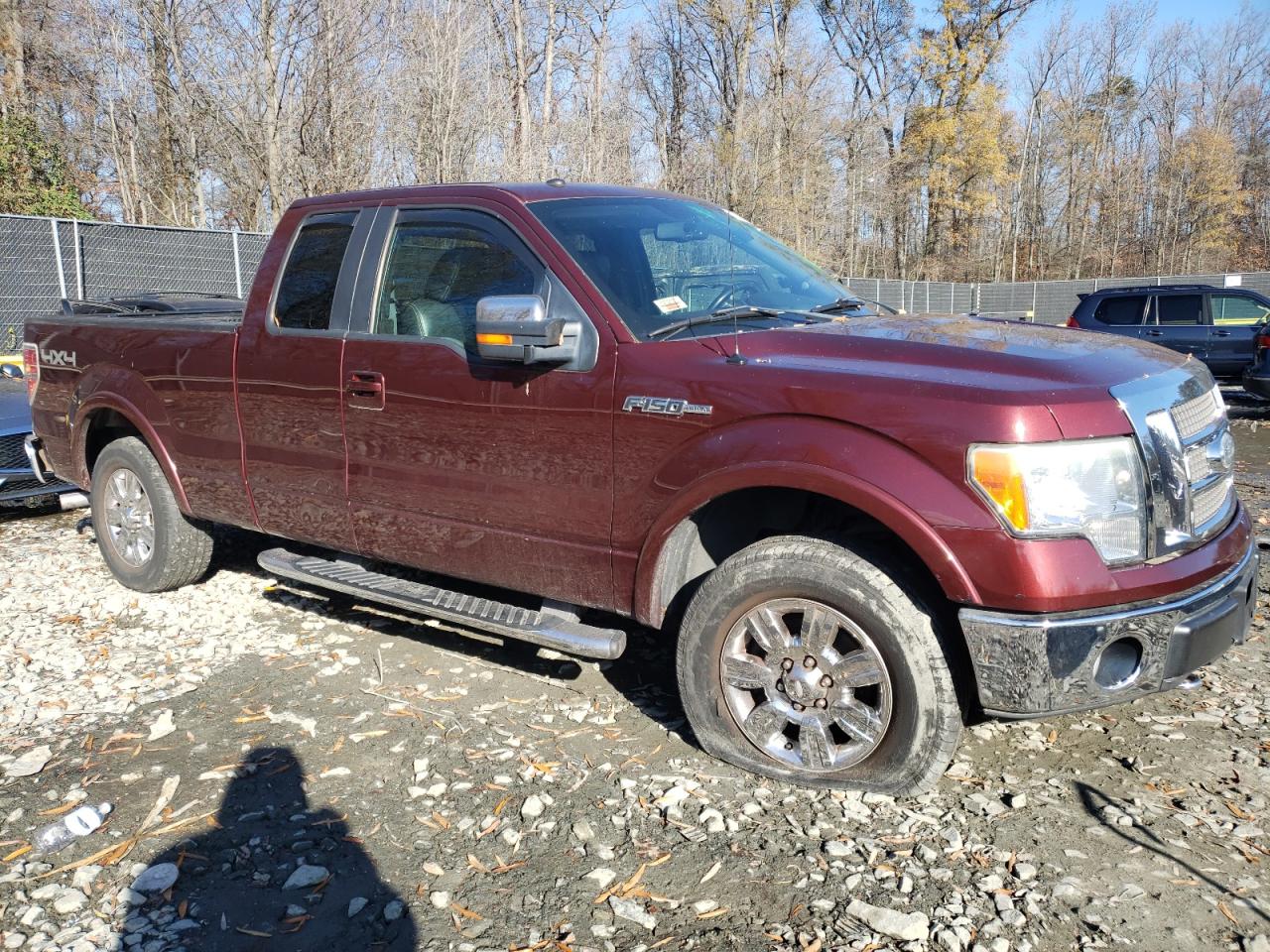 2009 Ford F-150 VIN 1FTPX14V19KB81424 Copart auction photo, vandalism damage thumbnail 4