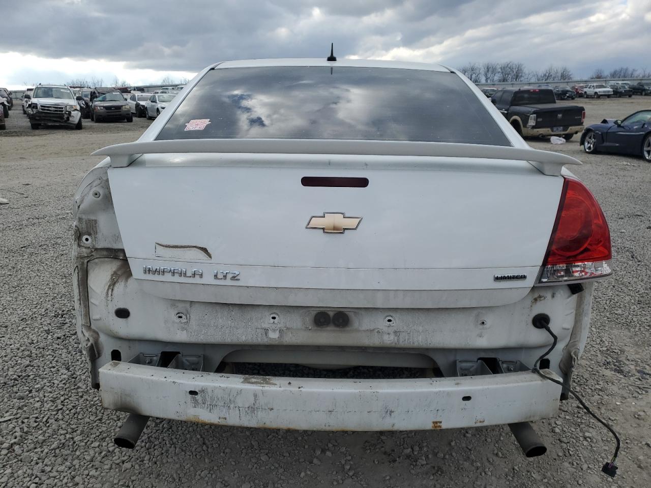2015 Chevrolet Impala VIN 2G1WC5E38F1168945 Copart auction photo, rear end damage thumbnail 6