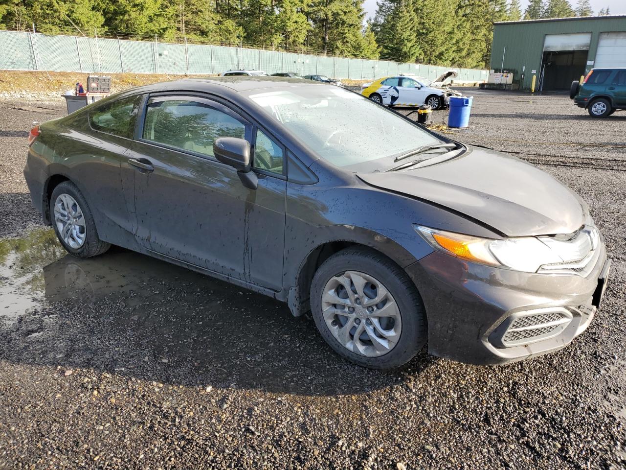 2014 Honda Civic VIN 2HGFG3B57EH520233 Copart auction photo, front end / rear end damage thumbnail 4