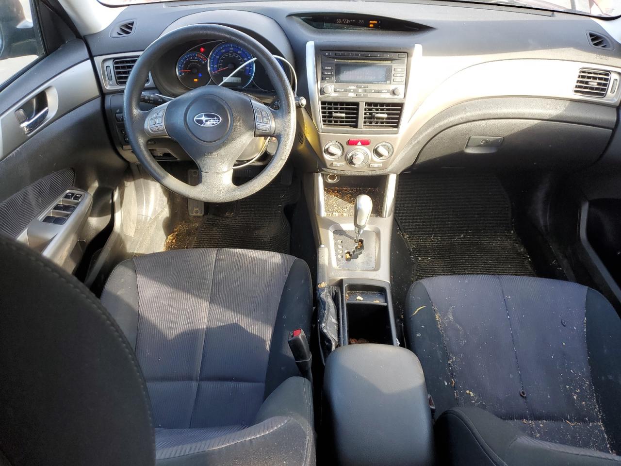 2009 Subaru Forester VIN JF2SH63689H746555 Copart auction photo, front end / side damage thumbnail 8