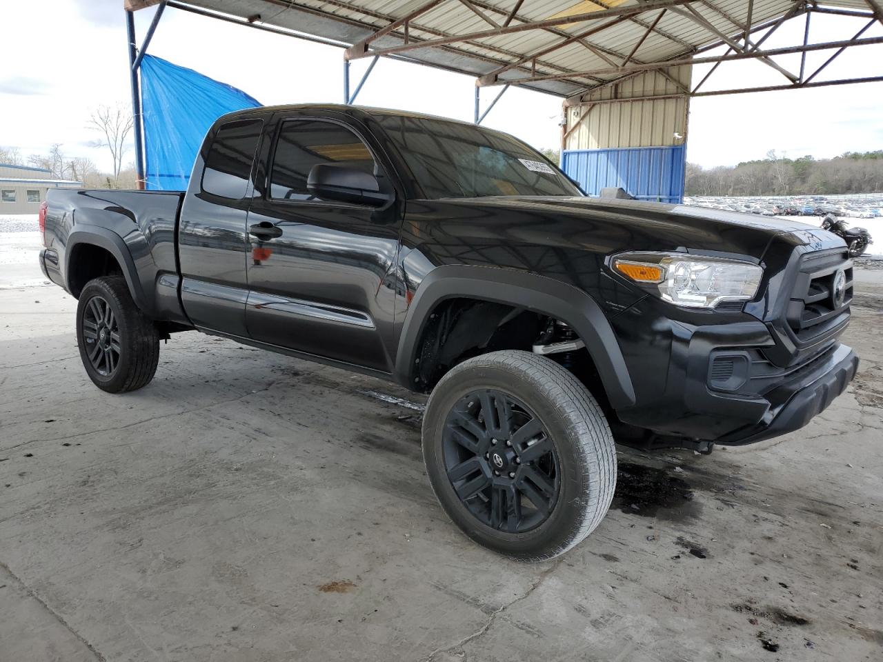 2021 Toyota Tacoma VIN 3TYSZ5ANXMT046934 Copart auction photo, minor dent/scratches damage thumbnail 4
