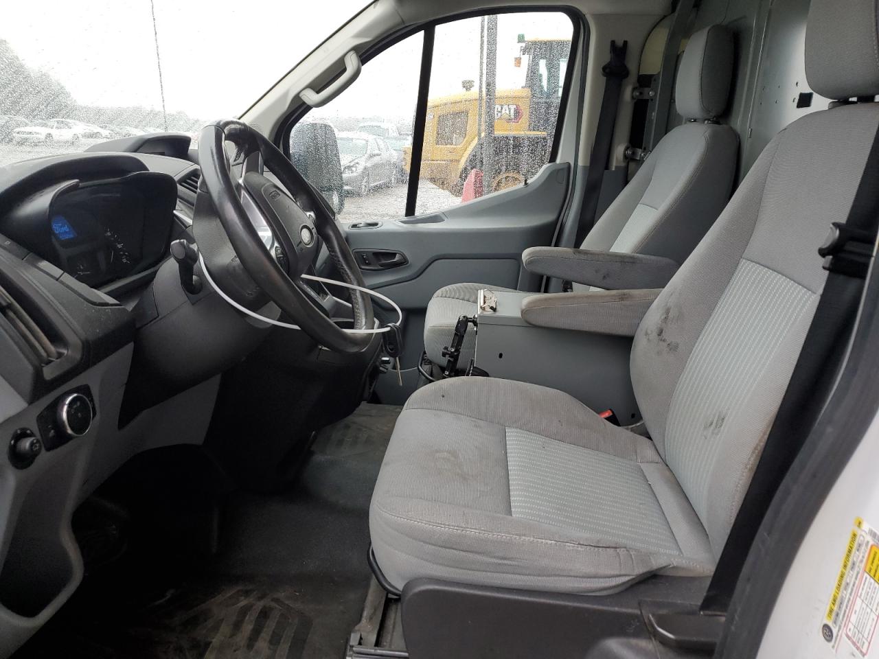 2016 Ford Transit VIN 1FTYE2YG6GKB41669 Copart auction photo, side / front end damage thumbnail 7