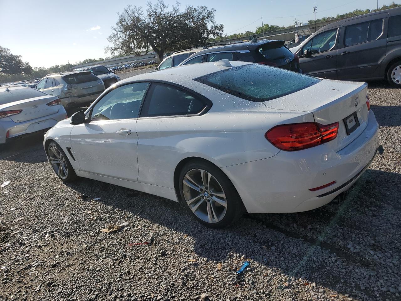 2015 BMW 4er VIN WBA3N3C54FK233896 Copart auction photo, front end damage thumbnail 2