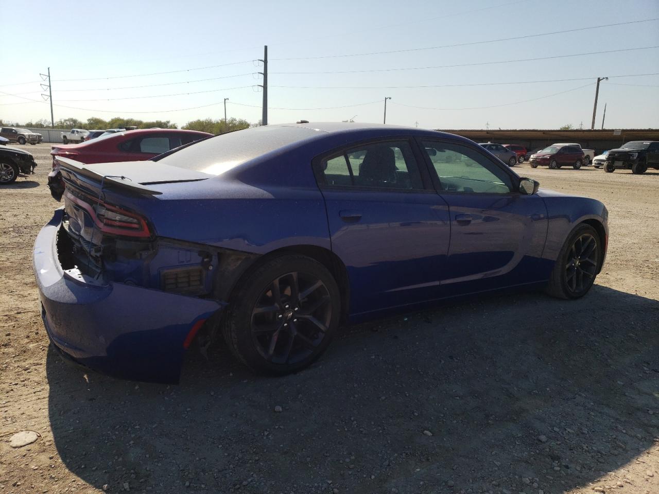 2020 Dodge Charger VIN 2C3CDXBG1LH102075 Copart auction photo, rear end damage thumbnail 3