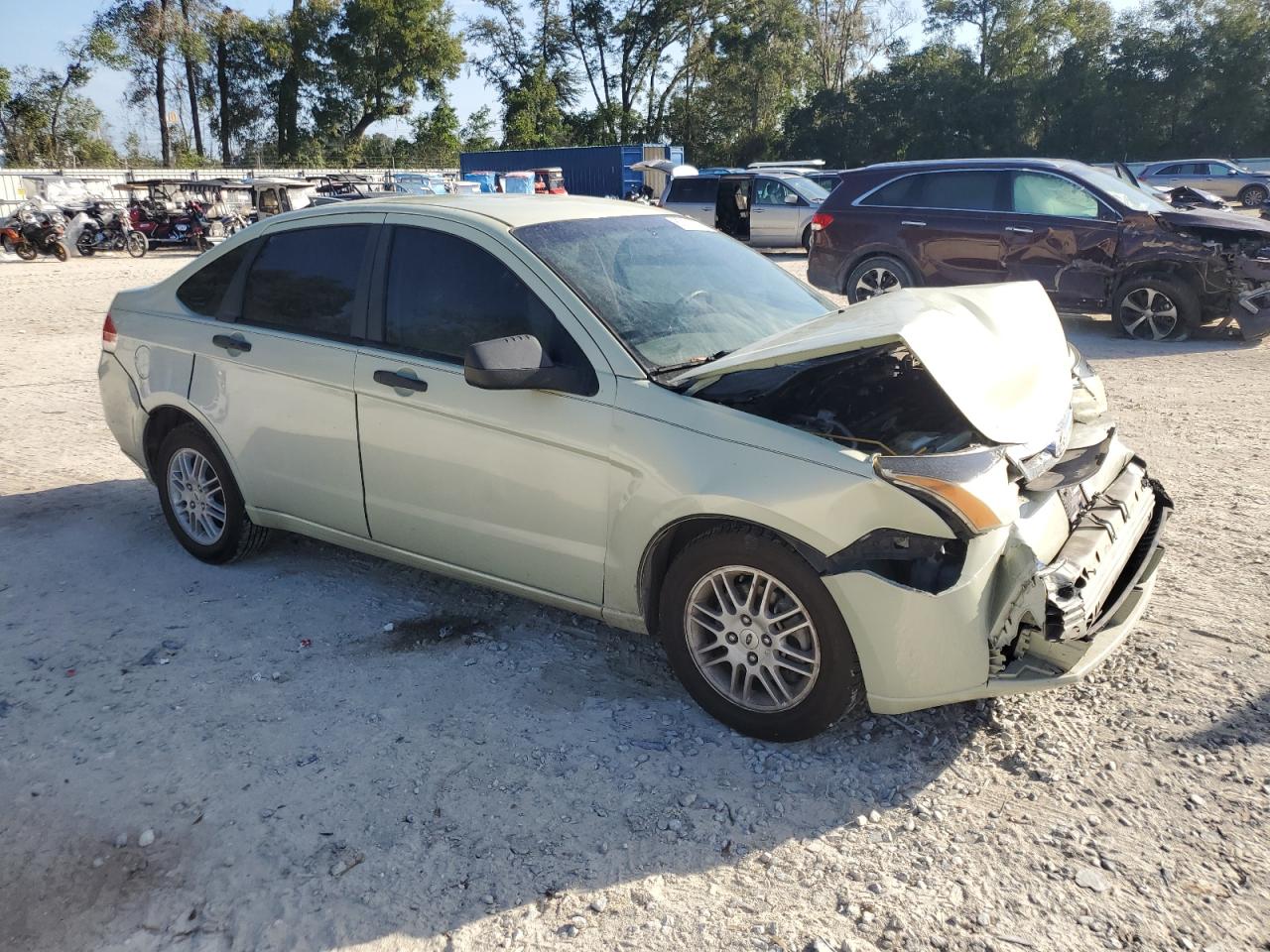2010 Ford Focus VIN 1FAHP3FN4AW135764 Copart auction photo, front end / minor dent/scratches damage thumbnail 4