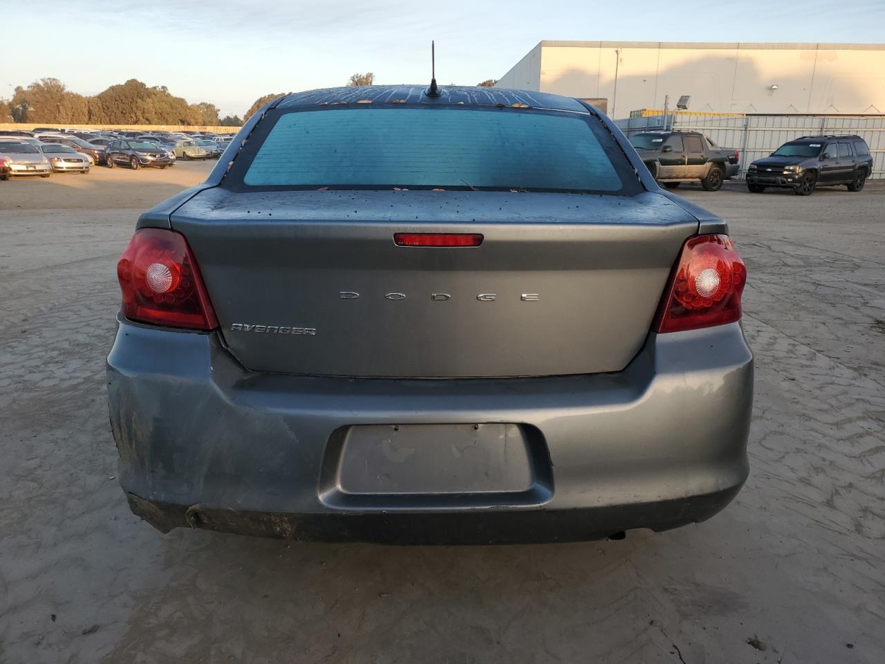 2011 Dodge Avenger VIN 1B3BD1FBXBN589044 Copart auction photo, front end / rear end damage thumbnail 6