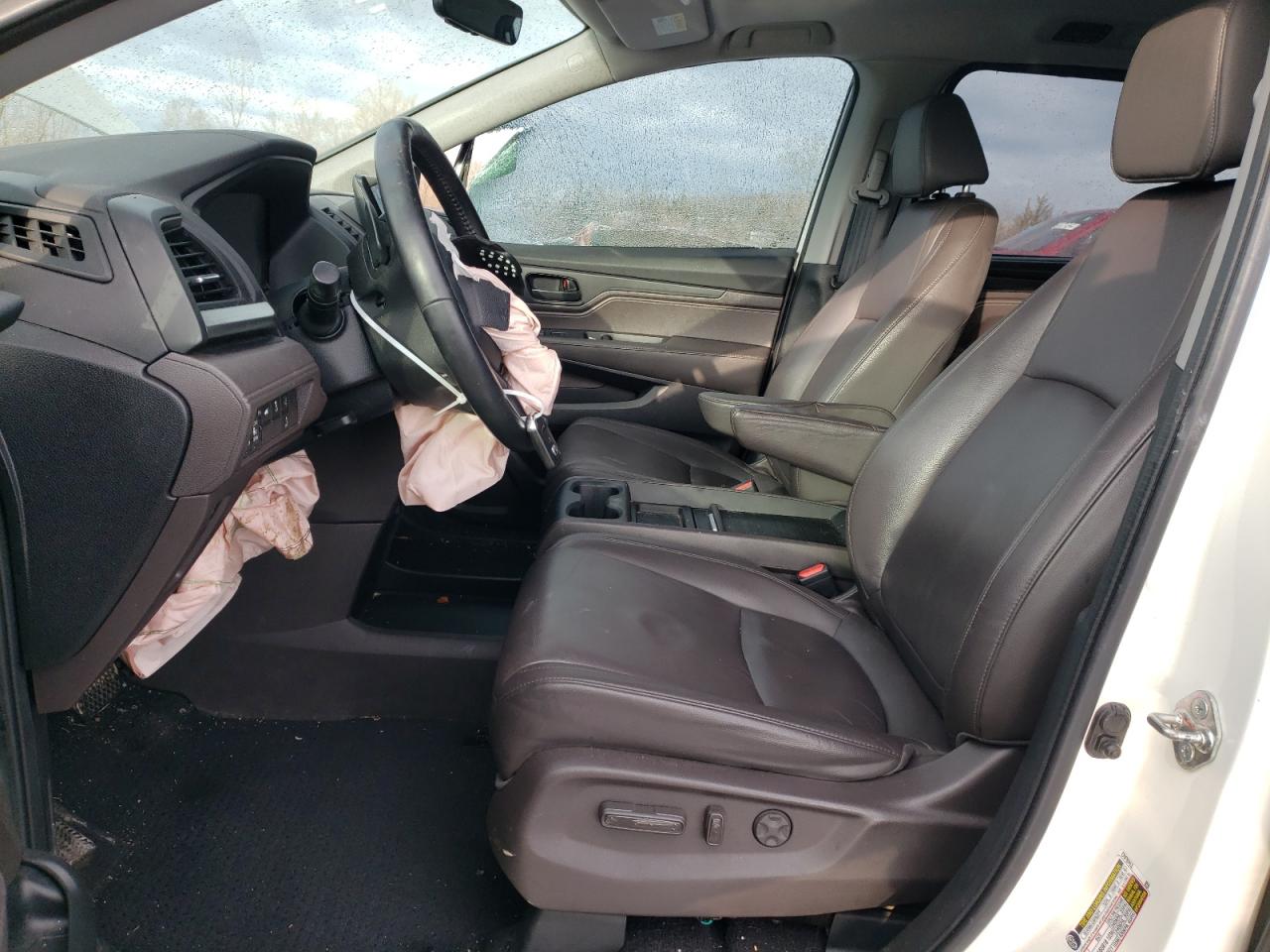 2018 Honda Odyssey VIN 5FNRL6H73JB062935 Copart auction photo, undercarriage / side damage thumbnail 7