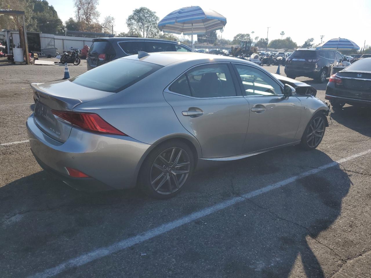 2019 Lexus IS VIN JTHC81D26K5035749 Copart auction photo, front end / minor dent/scratches damage thumbnail 3