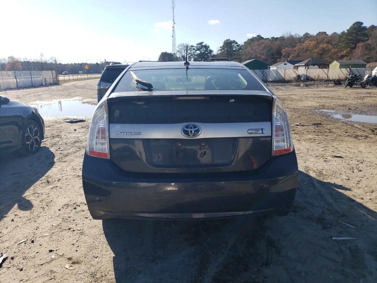 2014 Toyota Prius VIN JTDKN3DP4E3055561 Copart auction photo, front end / side damage thumbnail 6