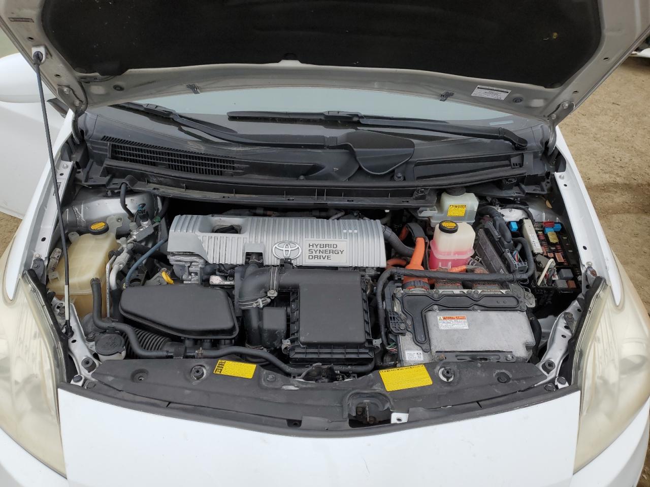 2011 Toyota Prius VIN JTDKN3DUXB1474351 Copart auction photo, vandalism / side damage thumbnail 11