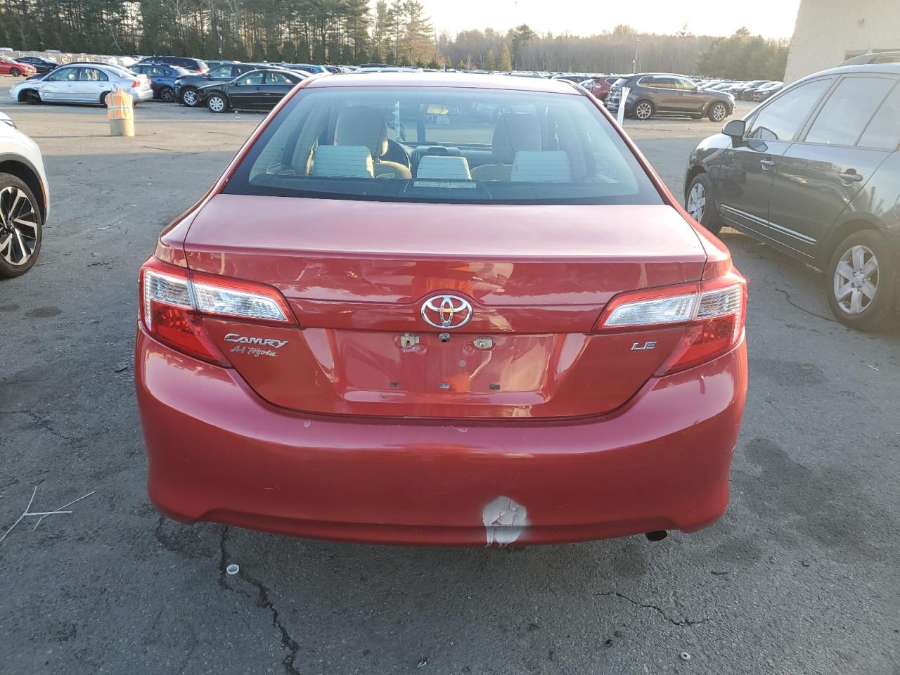 2013 Toyota Camry VIN 4T4BF1FK9DR294827 Copart auction photo, front end damage thumbnail 6