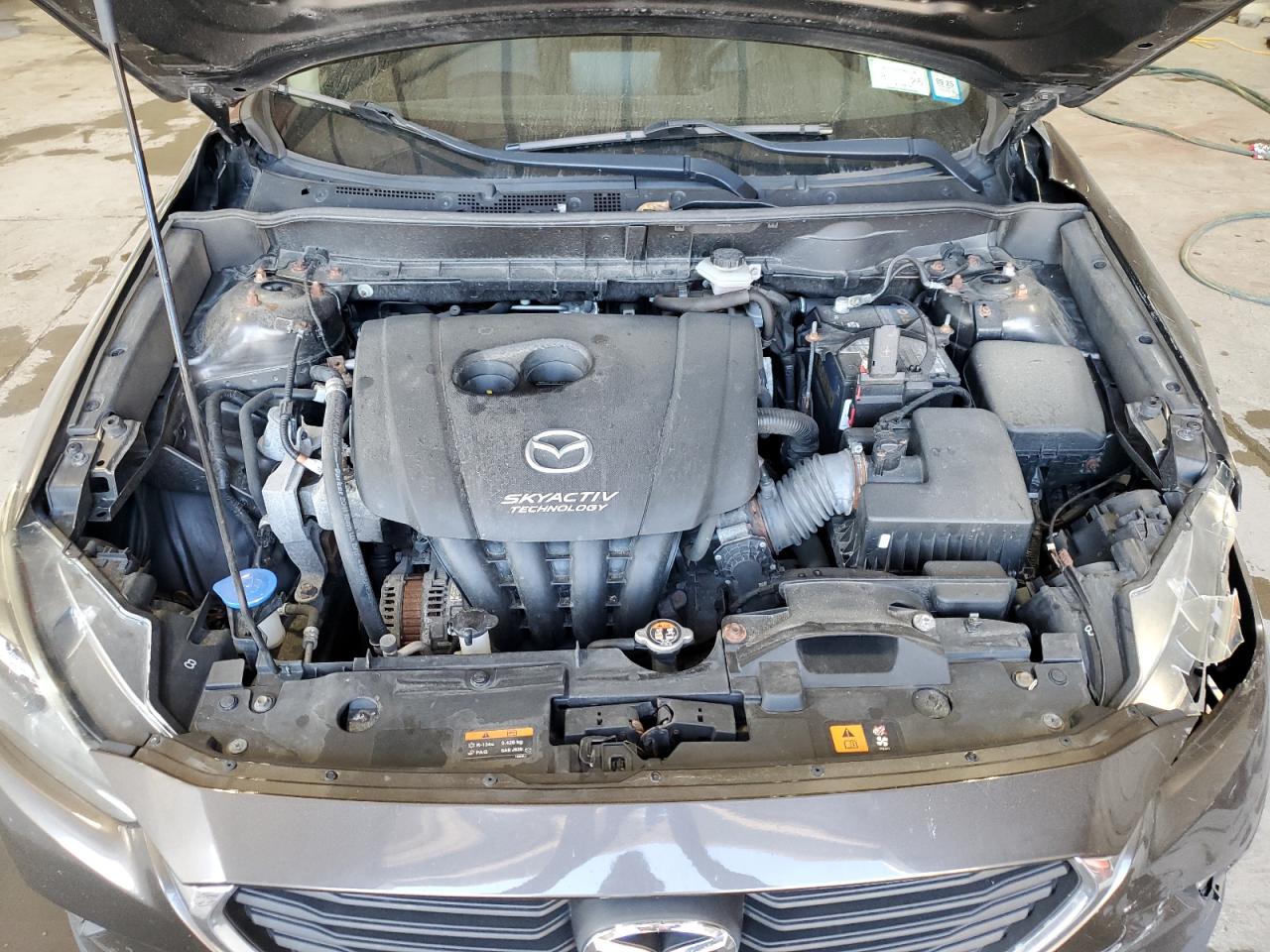 2018 Mazda CX-3 VIN JM1DKFC72J0301166 Copart auction photo, front end damage thumbnail 12