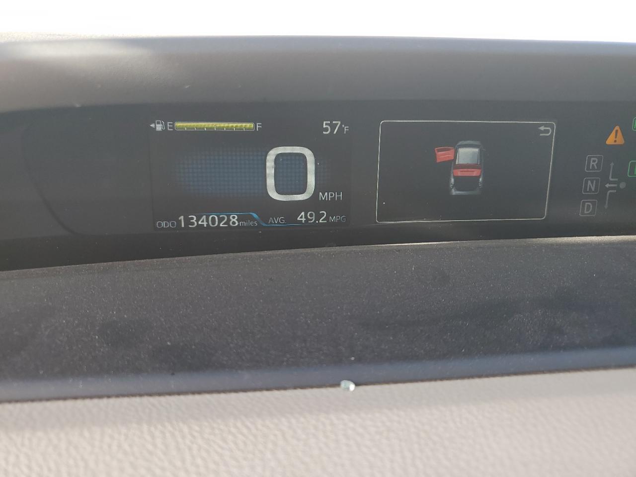 2017 Toyota Prius VIN JTDKBRFU0H3047198 Copart auction photo, front end damage thumbnail 9