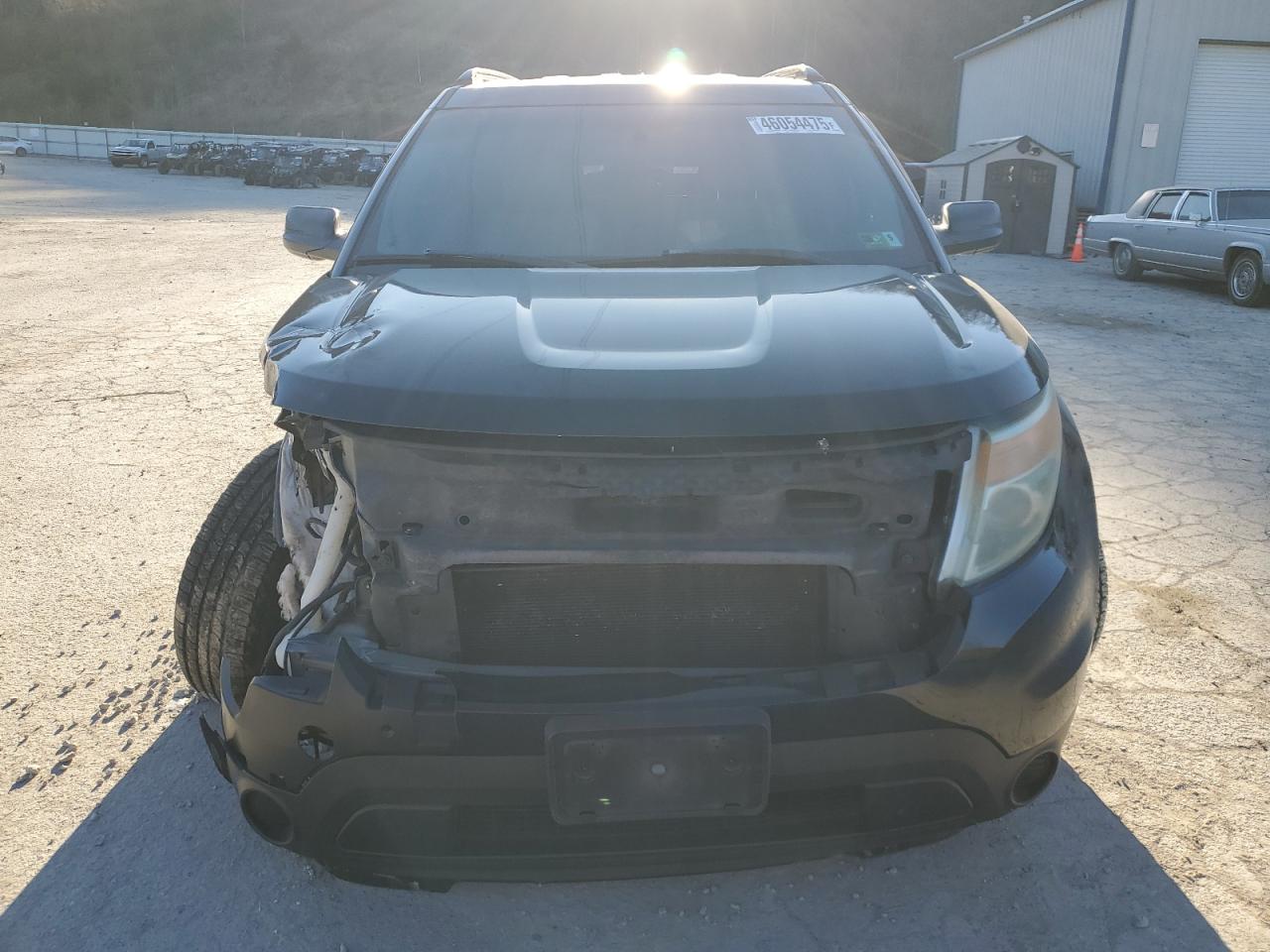 2011 Ford Explorer VIN 1FMHK8B89BGA66602 Copart auction photo, front end / side damage thumbnail 5