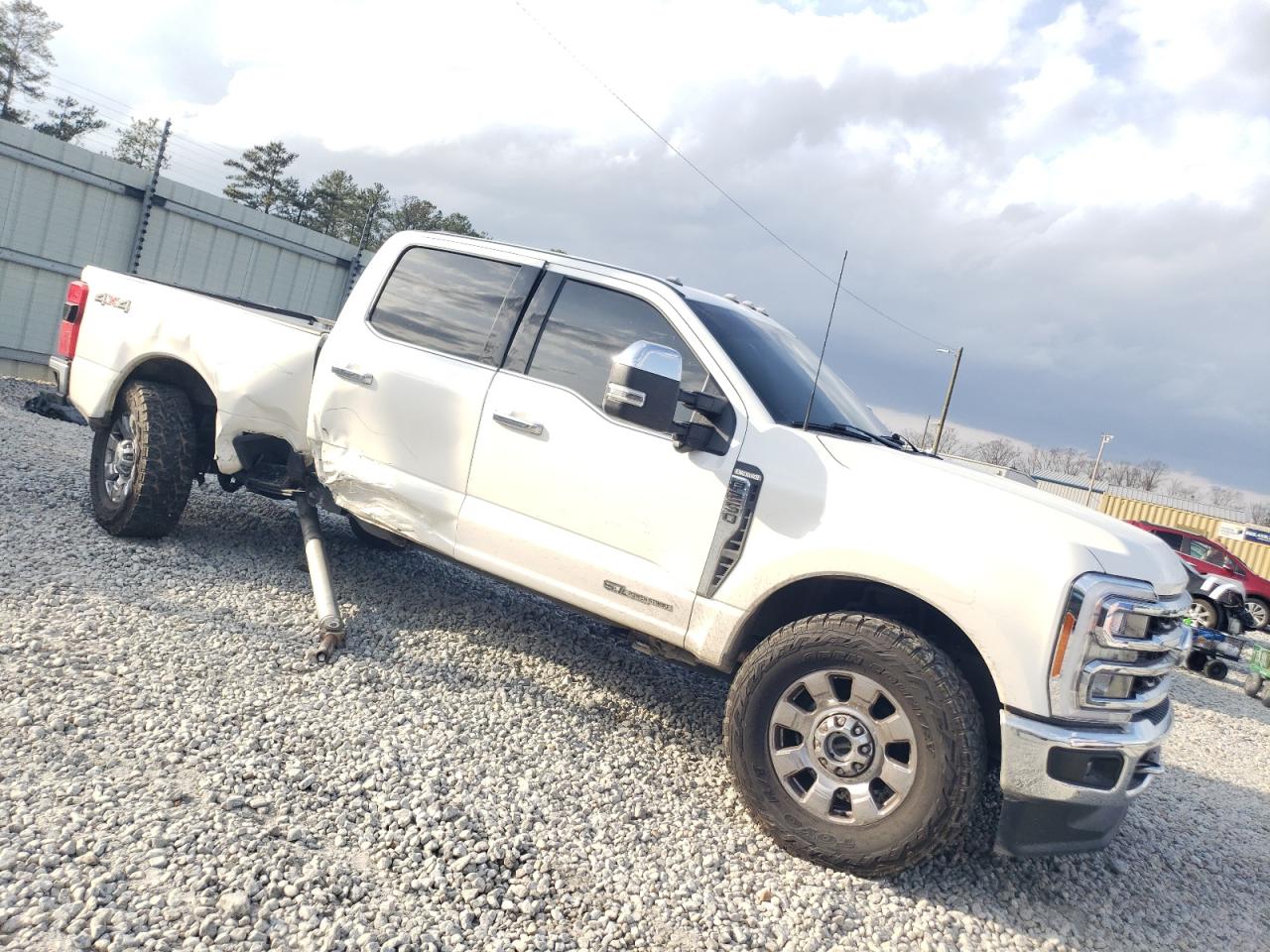 2023 Ford F250 VIN 1FT8W2BT7PED61162 Copart auction photo, side / undercarriage damage thumbnail 4
