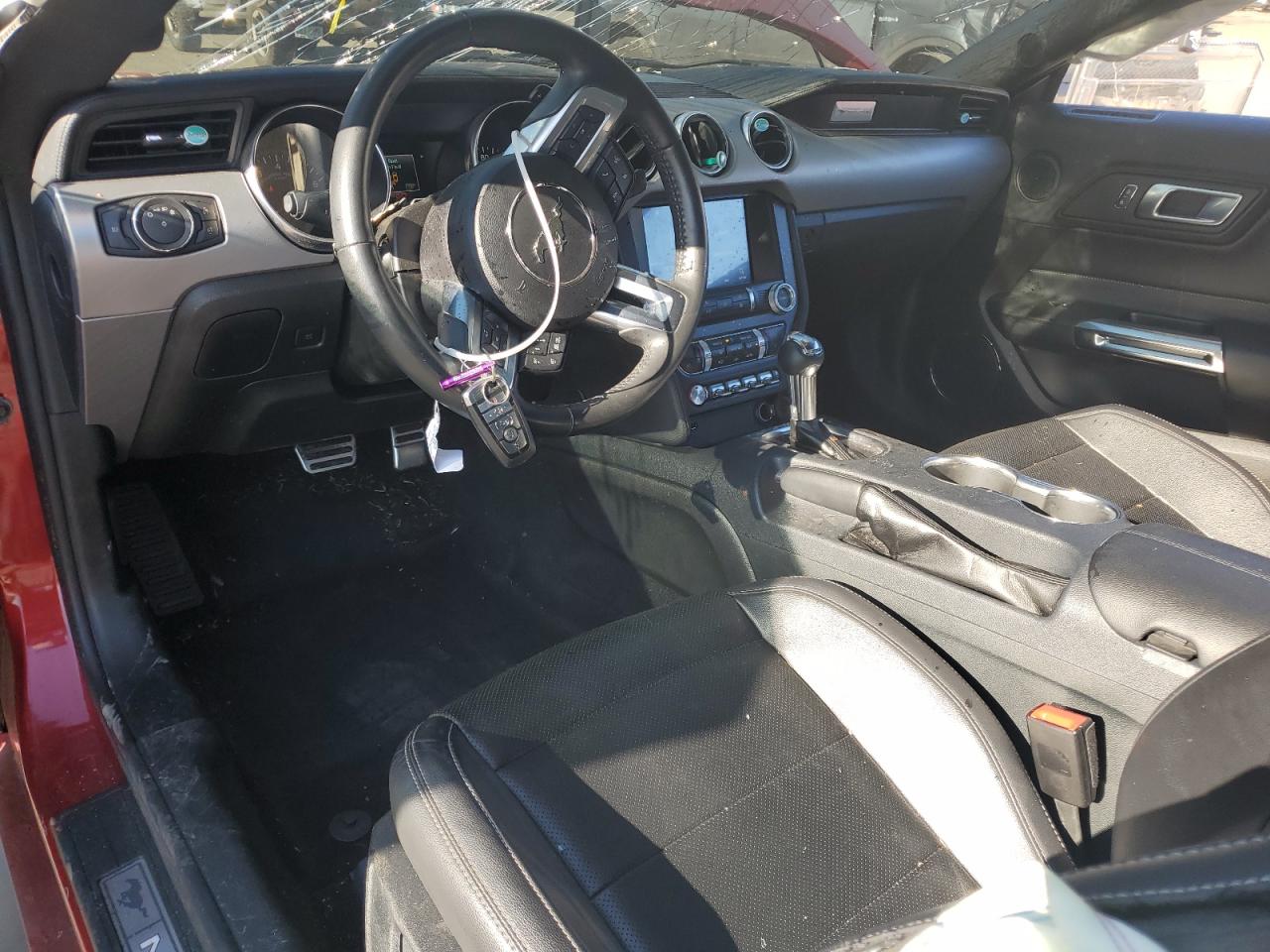 2021 Ford Mustang VIN 1FA6P8TH2M5139034 Copart auction photo, rollover / undercarriage damage thumbnail 8