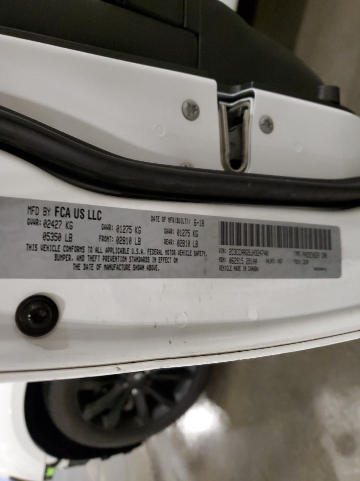 2018 Chrysler 300 VIN 2C3CCARG9JH324740 Copart auction photo, front end damage thumbnail 12