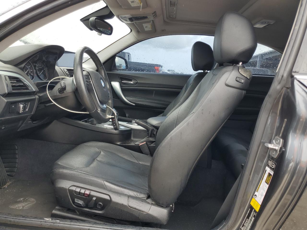2015 BMW 2er VIN WBA1F5C5XFV257117 Copart auction photo, water/flood / minor dent/scratches damage thumbnail 7