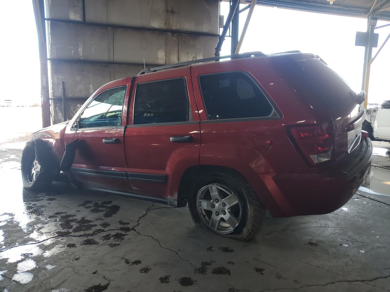 2006 Jeep Grand Cherokee VIN 1J4HS48N06C254653 Copart auction photo, front end / side damage thumbnail 2