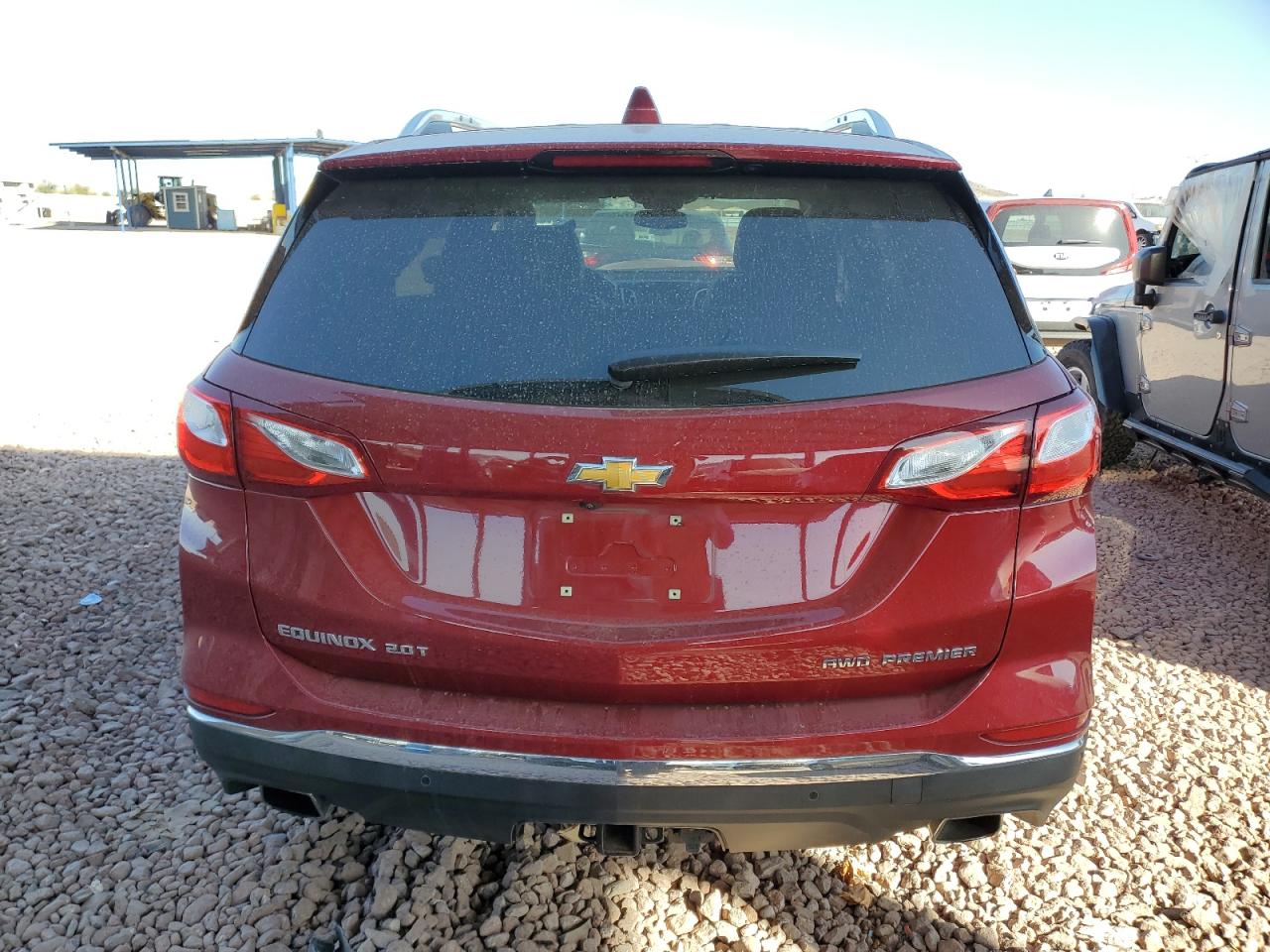2020 Chevrolet Equinox VIN 3GNAXYEX1LS621885 Copart auction photo, front end damage thumbnail 6