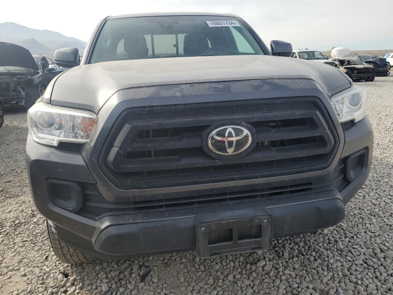 2020 Toyota Tacoma VIN 3TYSX5EN2LT000609 Copart auction photo, side damage thumbnail 5