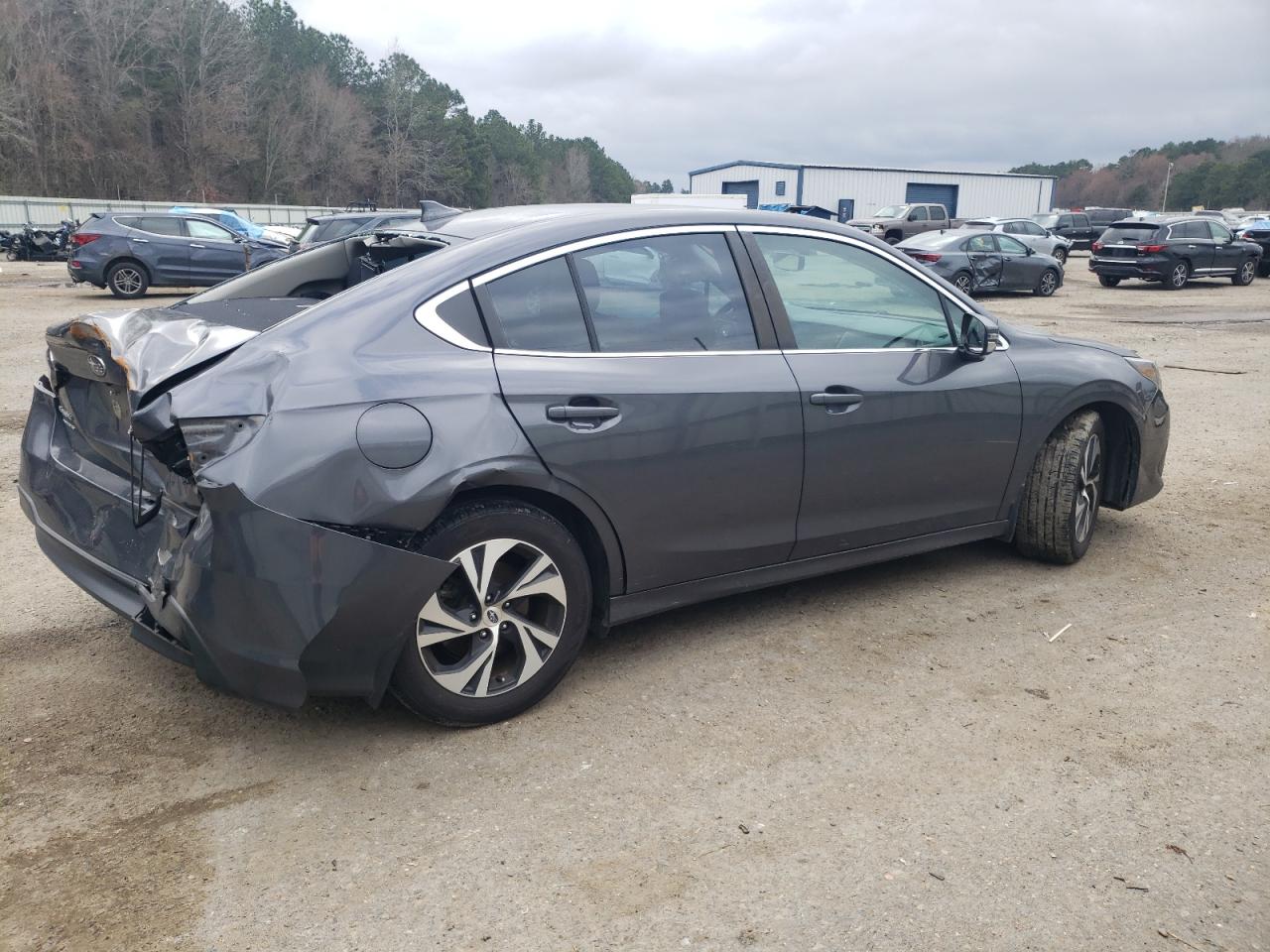 2020 Subaru Legacy VIN 4S3BWAC63L3012336 Copart auction photo, rear end damage thumbnail 3