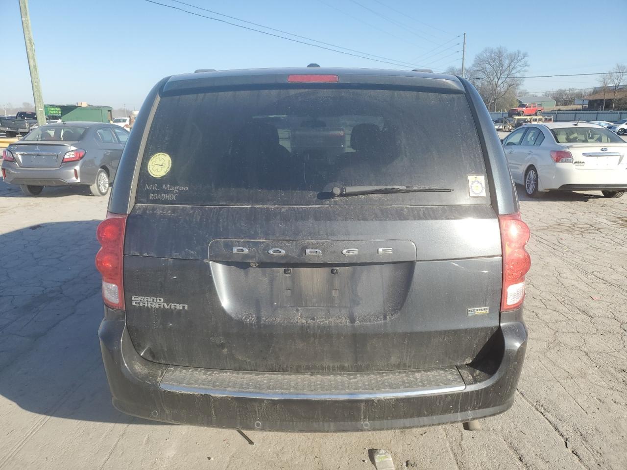 2013 Dodge Caravan VIN 2C4RDGCG9DR655217 Copart auction photo, front end / minor dent/scratches damage thumbnail 6