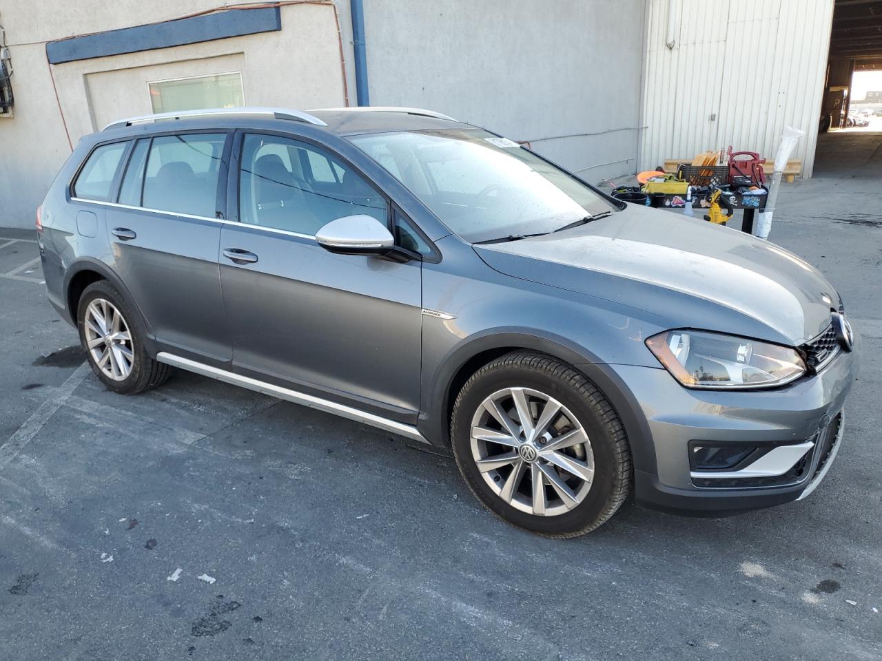 2017 Volkswagen Golf VIN 3VWH17AU6HM536693 Copart auction photo, front end / rear end damage thumbnail 4