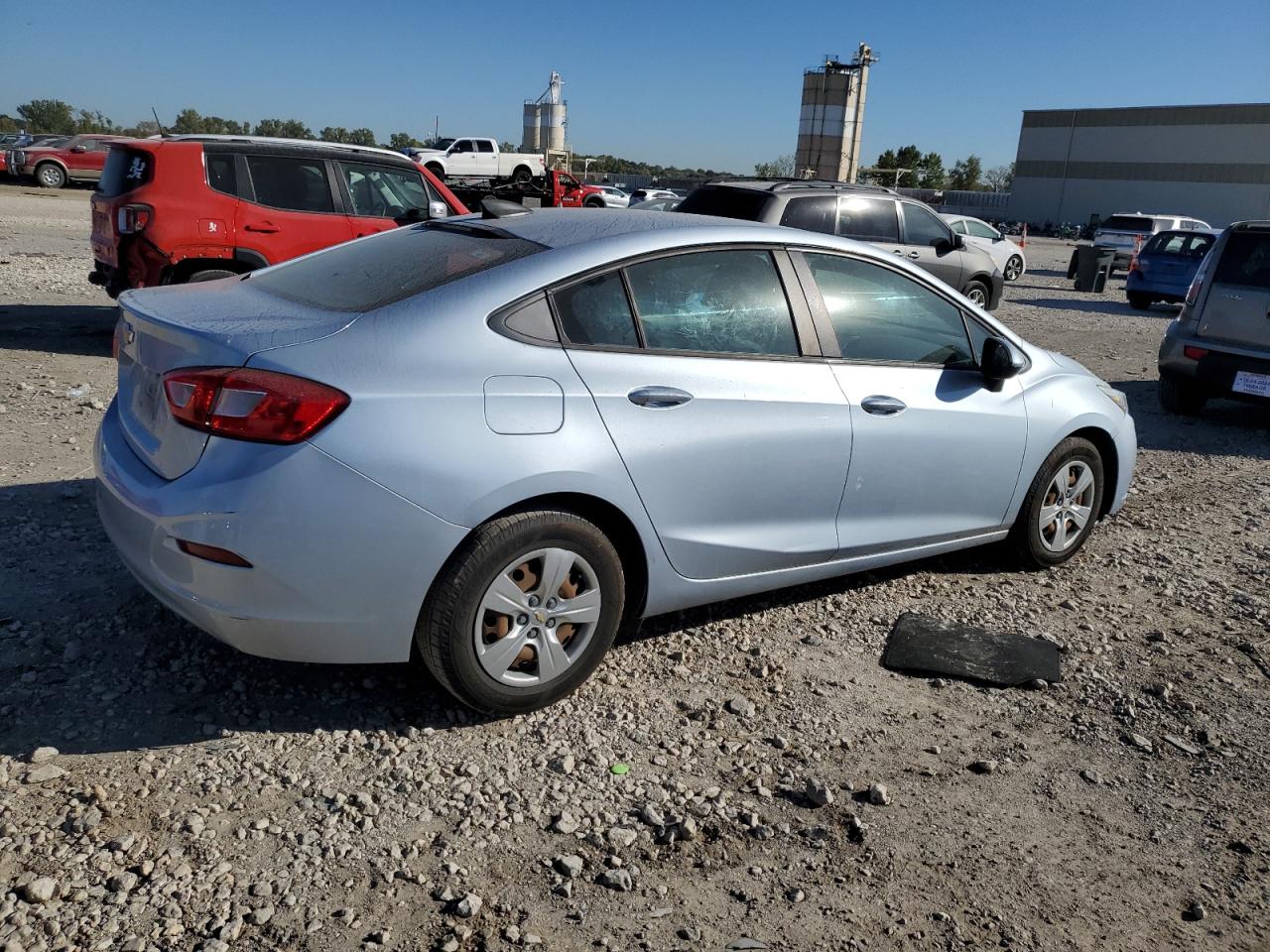 2018 Chevrolet Cruze VIN 1G1BC5SM4J7135691 Copart auction photo, front end damage thumbnail 3