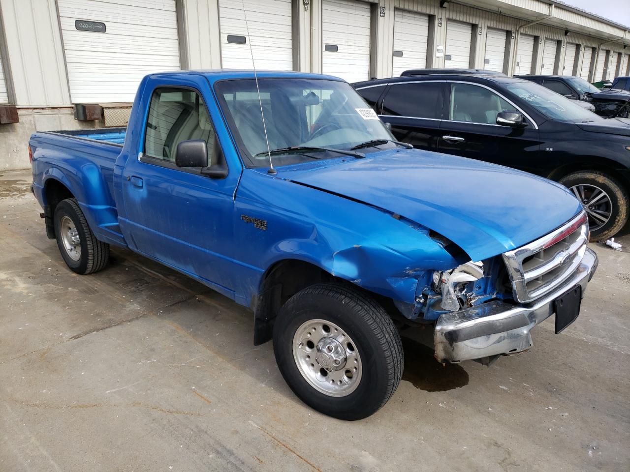 1998 Ford Ranger VIN 1FTYR10C3WPB35224 Copart auction photo, front end damage thumbnail 4