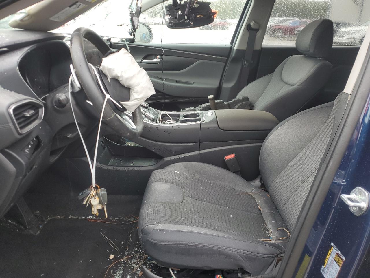 2023 Hyundai Santa Fe VIN 5NMS24AJ8PH486648 Copart auction photo, front end damage thumbnail 7