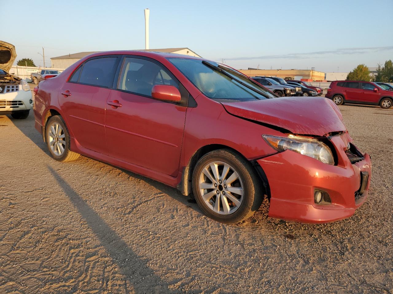 2010 Toyota Corolla VIN 2T1BU4EE1AC192853 Copart auction photo, front end damage thumbnail 4