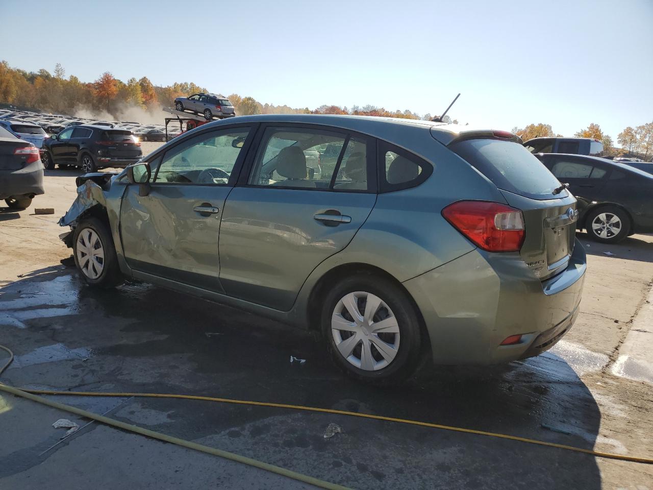 2015 Subaru Impreza VIN JF1GPAA66FH325769 Copart auction photo, side / front end damage thumbnail 2