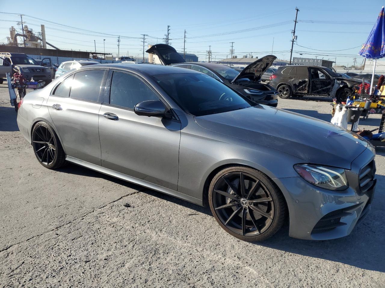 2019 Mercedes-Benz E-klasse VIN WDDZF4JB9KA678343 Copart auction photo, water/flood damage thumbnail 4