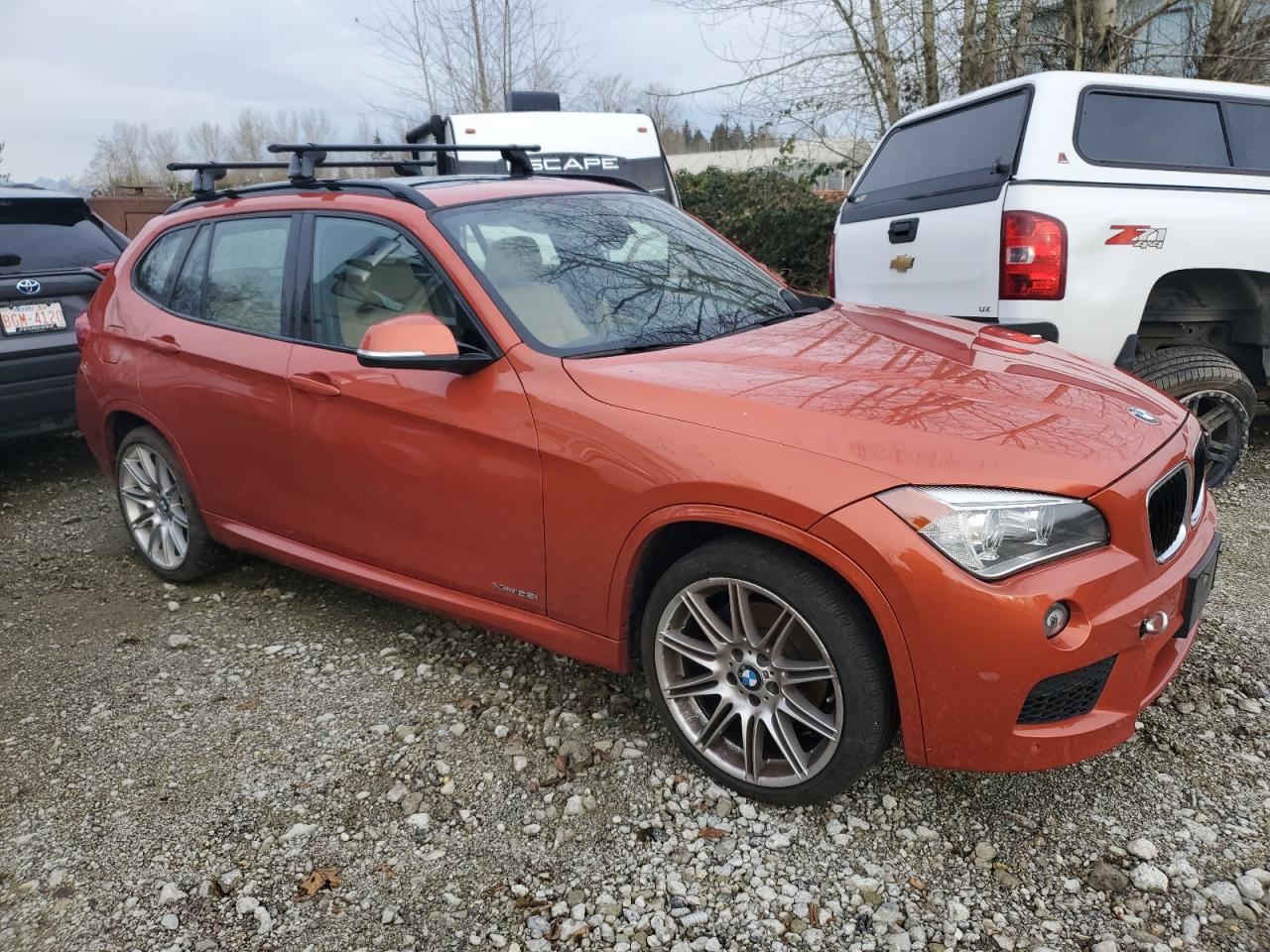 2013 BMW X1 VIN WBAVL1C54DVR82339 Copart auction photo, water/flood damage thumbnail 4