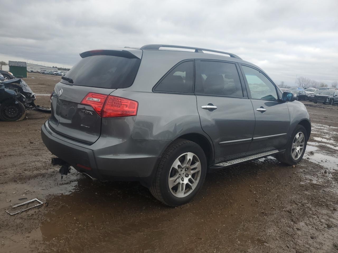 2009 Acura MDX VIN 2HNYD28269H516133 Copart auction photo, side / rear end damage thumbnail 3