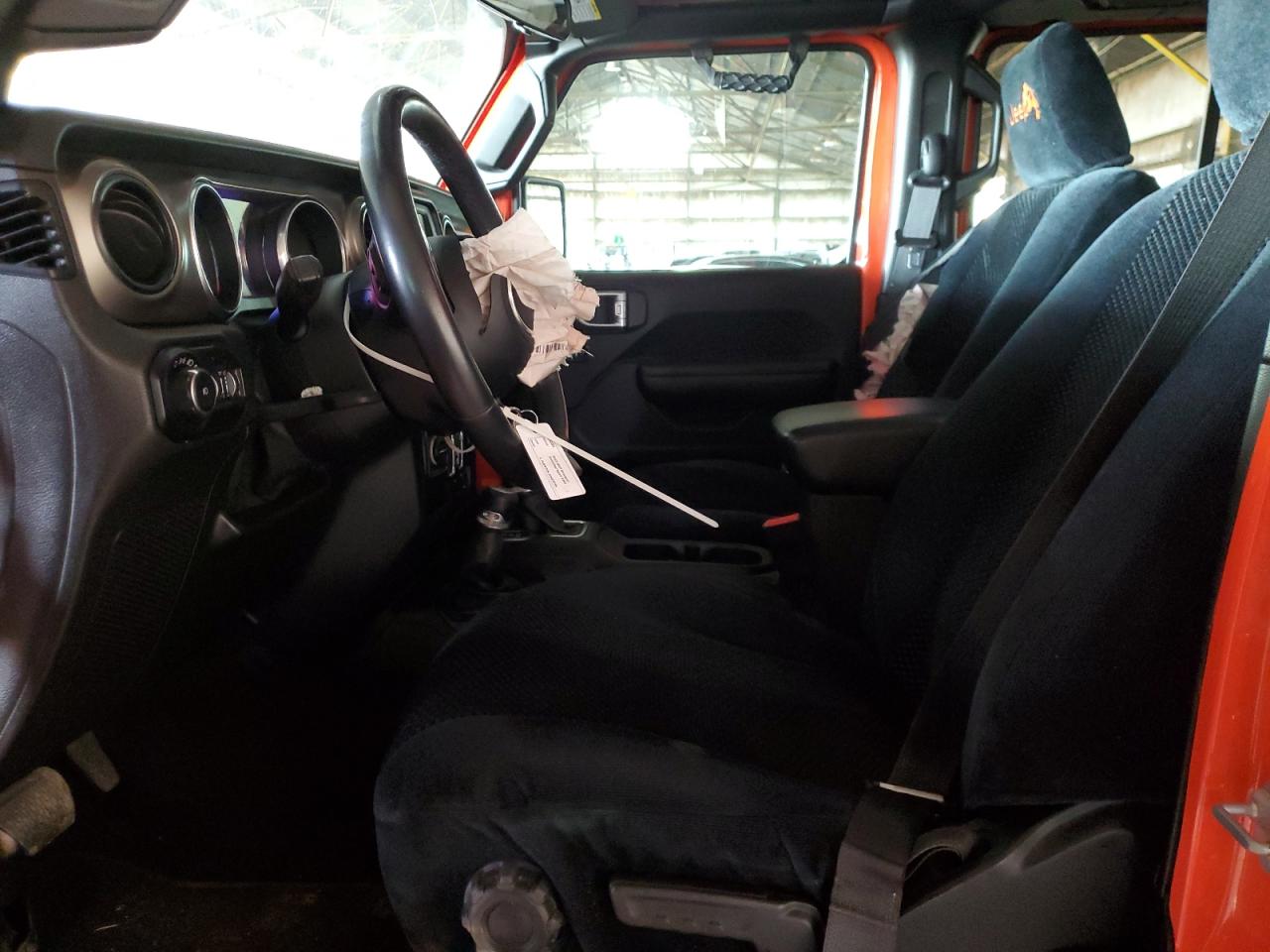 2018 Jeep Wrangler VIN 1C4HJXDG1JW292157 Copart auction photo, front end / rear end damage thumbnail 7