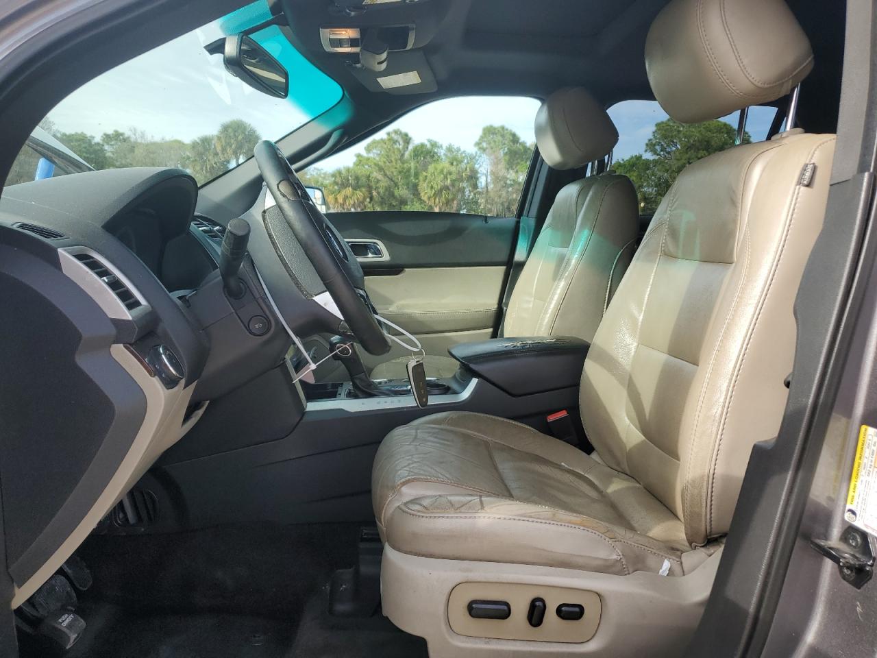 2014 Ford Explorer VIN 1FM5K7F83EGA49841 Copart auction photo, front end damage thumbnail 7
