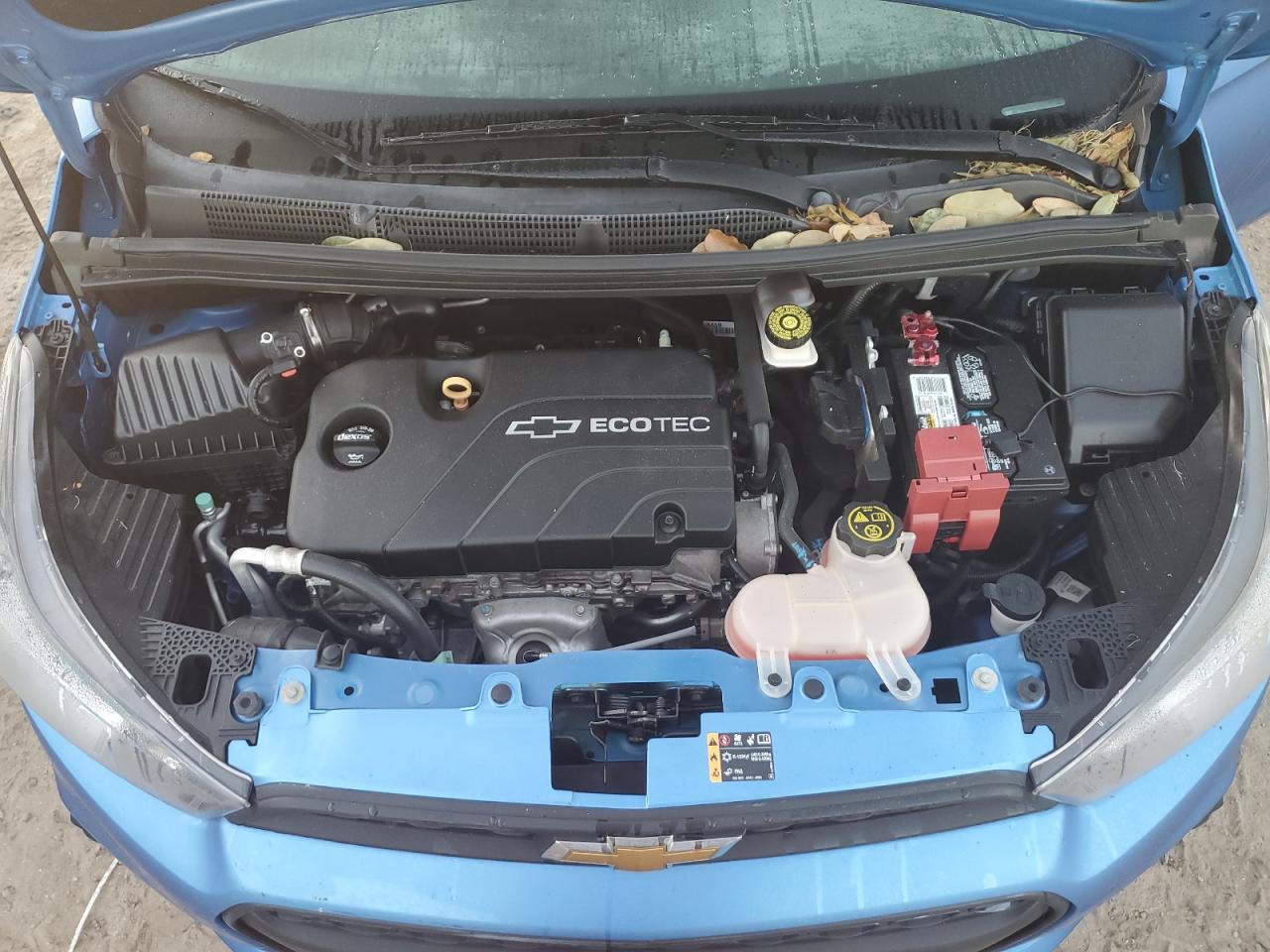 2017 Chevrolet Spark VIN KL8CB6SA7HC813080 Copart auction photo, water/flood damage thumbnail 11