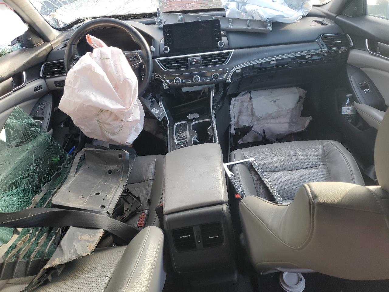 2018 Honda Accord VIN 1HGCV3F51JA016403 Copart auction photo, front end / side damage thumbnail 8