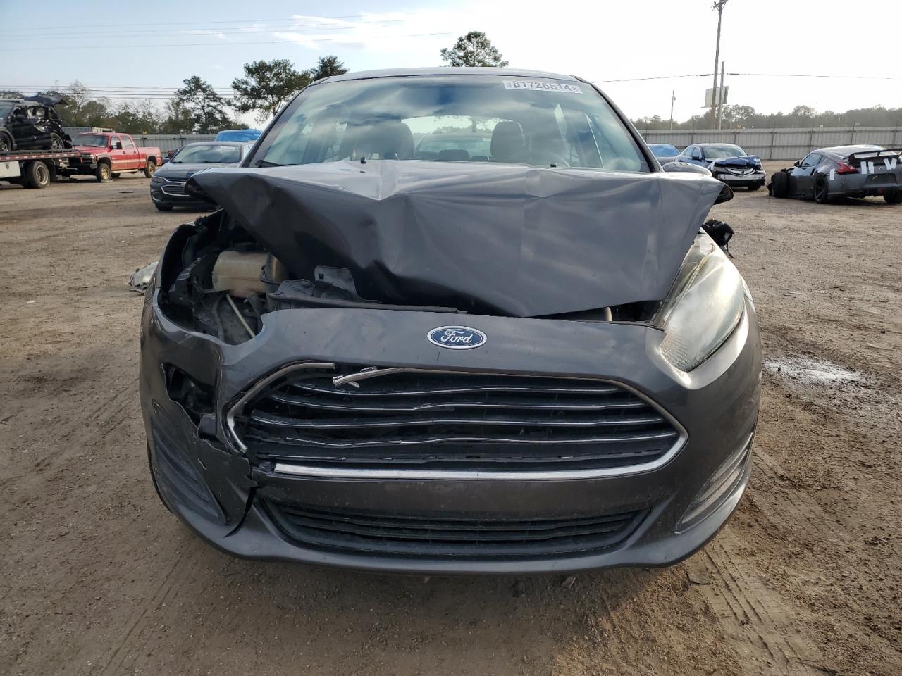 2018 Ford Fiesta VIN 3FADP4EJ9JM128148 Copart auction photo, frame damage damage thumbnail 5