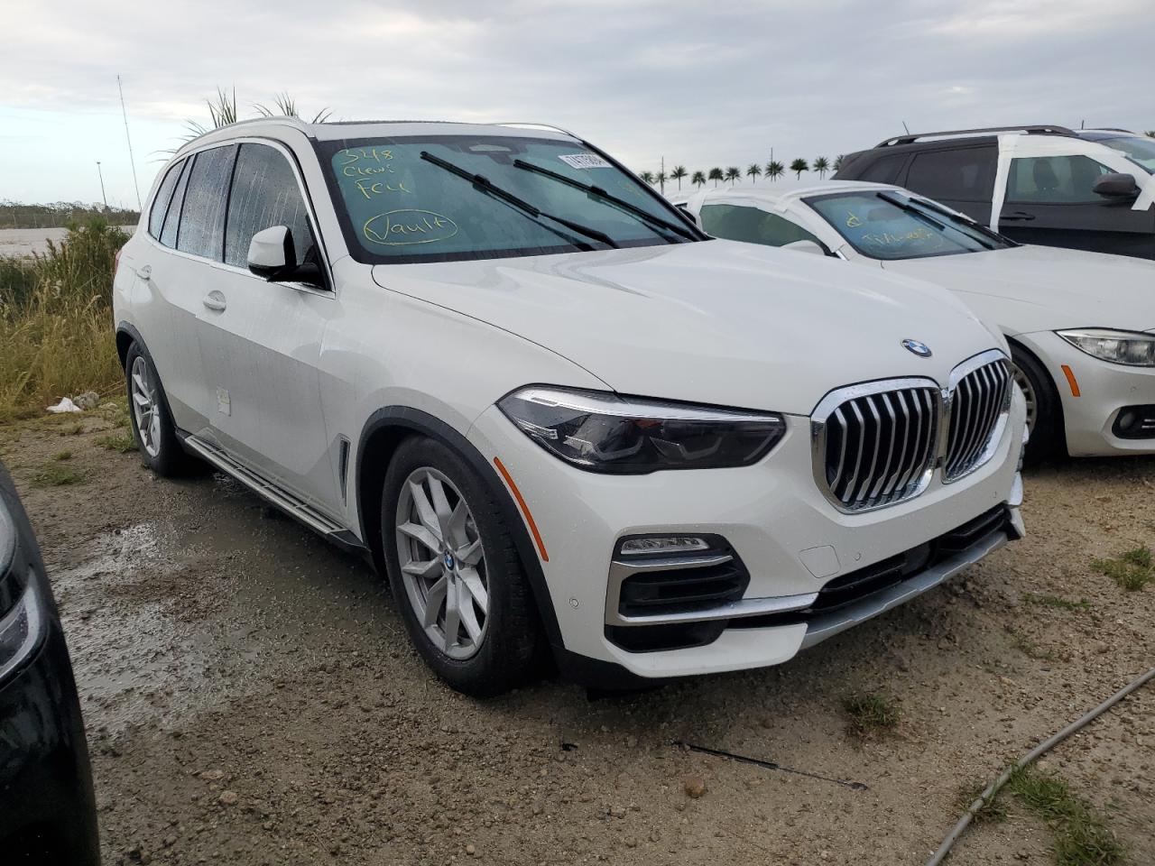 2021 BMW X5 VIN 5UXCR6C05M9G27913 Copart auction photo, water/flood damage thumbnail 4