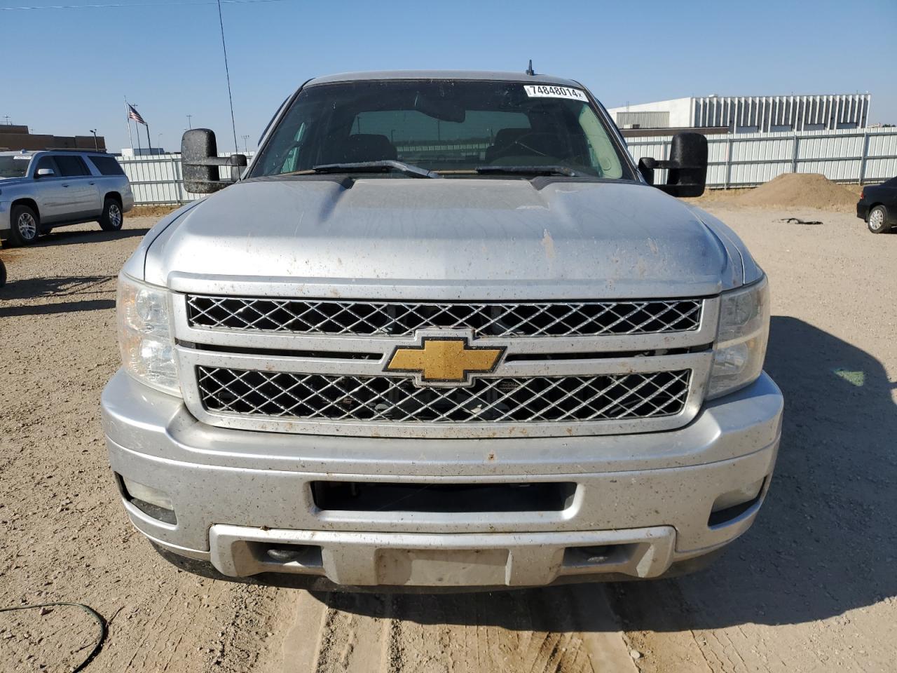 2012 Chevrolet Silverado VIN 1GC1KXCG8CF127824 Copart auction photo, side / rear end damage thumbnail 5