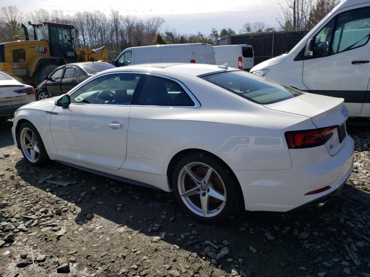 2018 Audi A5 VIN WAUSNAF52JA017524 Copart auction photo, front end damage thumbnail 2