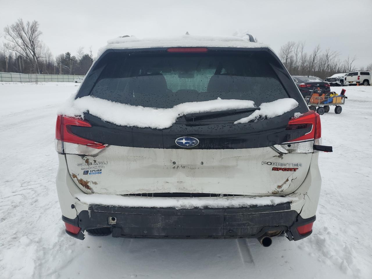2019 Subaru Forester VIN JF2SKAPC7KH405660 Copart auction photo, rear end damage thumbnail 6